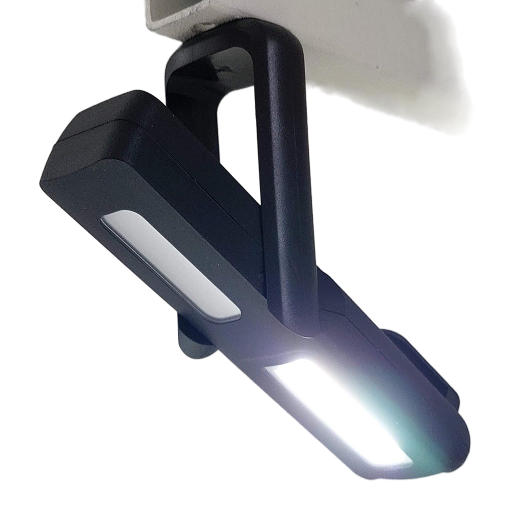 Led taskukokoinen työvalo, ladattava, magneetilla